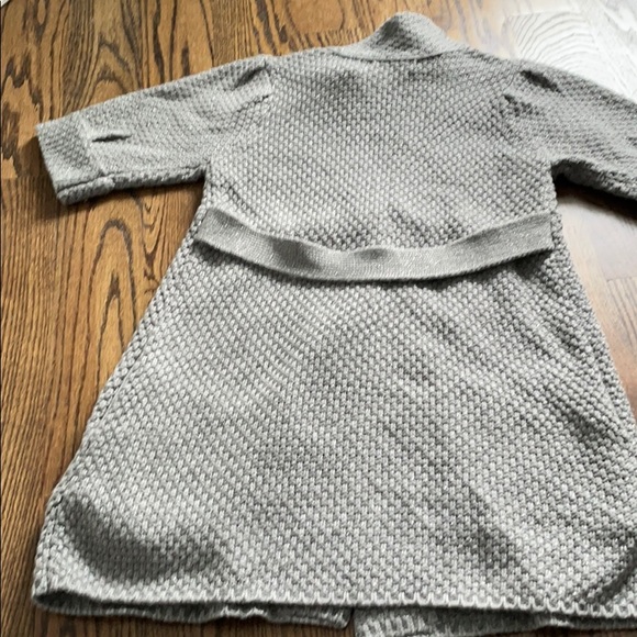 Gray cardigan coat - Picture 7 of 9